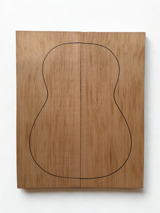 Red cedar third classical guitar top