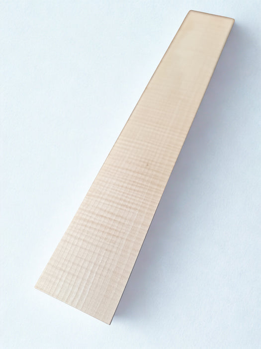 Flamed maple fingerboard