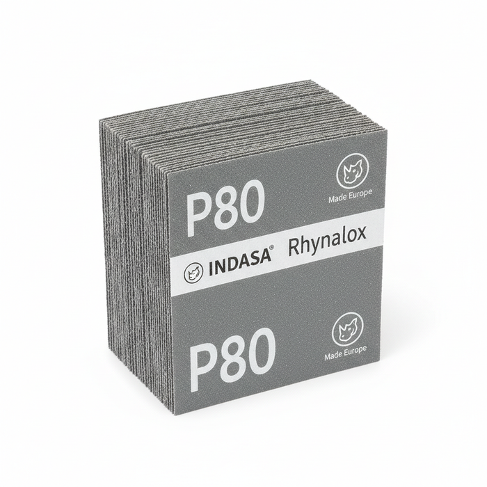 Hoja de lija 230x280mm GRANO 80