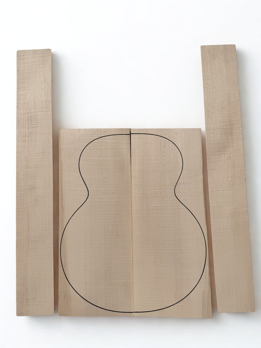 Flamed Maple Classical Guitar Set